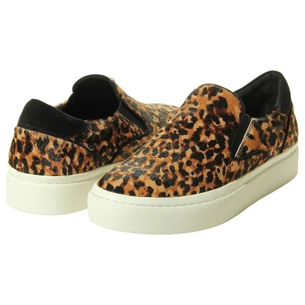 Vaneli Yodel Sneakers Women's US 11 Multi Leopard Slip On Casual Shoes JOBB673